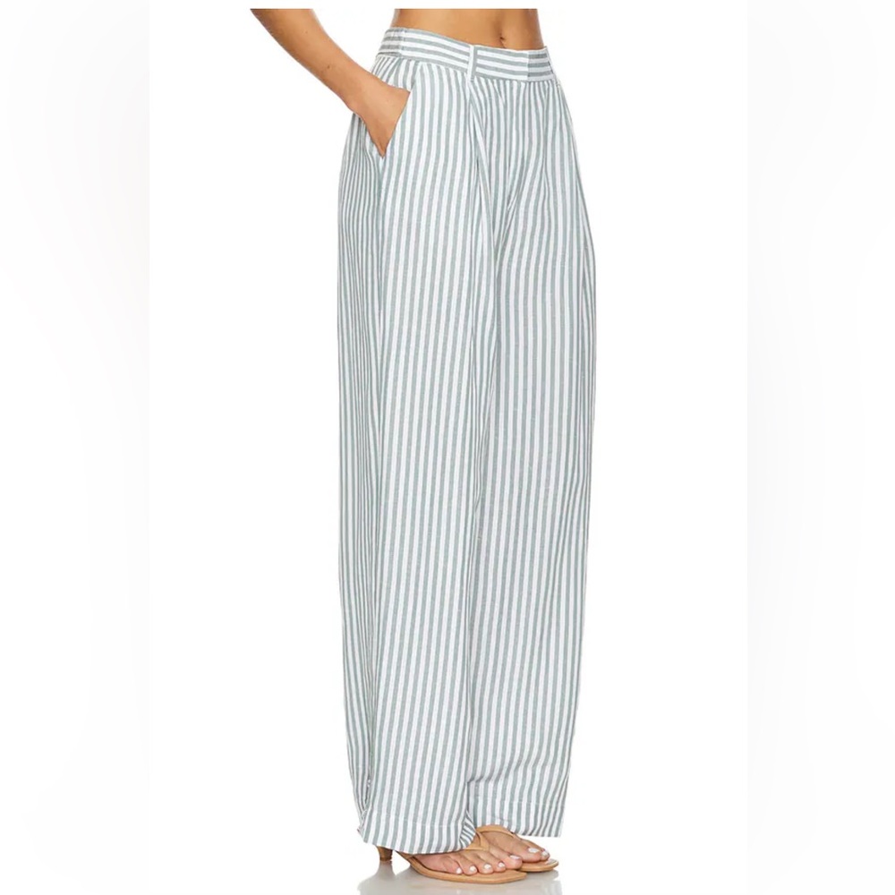 Posse Lorenzo Pant in Seagrass Stripe NWT Sz L